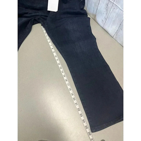 NWT PISTOLA LOS ANGELAS WOMENS SIZE 32 DARK BLUE WIDE LEG LENNON HIGH RISE - Picture 8 of 10